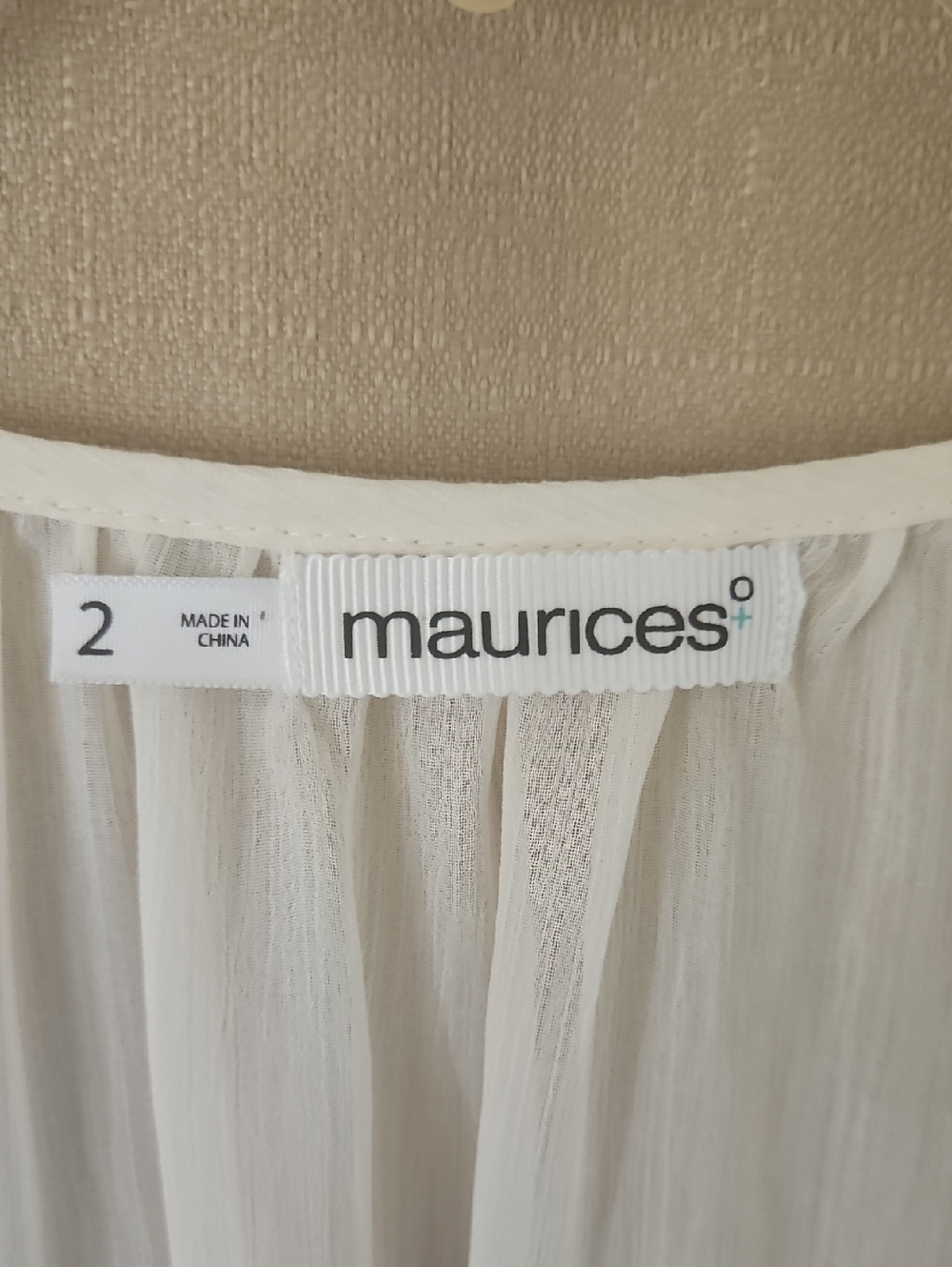 EUC Maurices Prairie Top - Picture 2 of 5